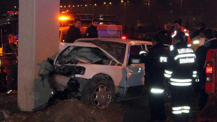 Kastamonu'da feci kaza