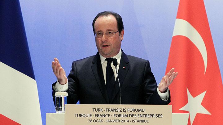 Hollande: Fransa fasl amaya hazr