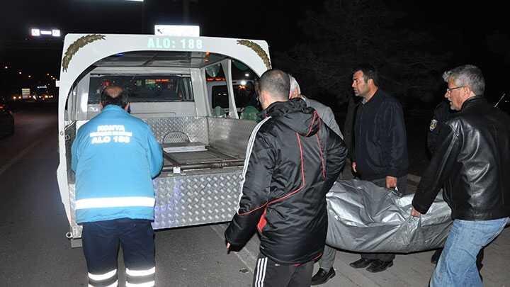 Konya'da kadna tramvay arpt