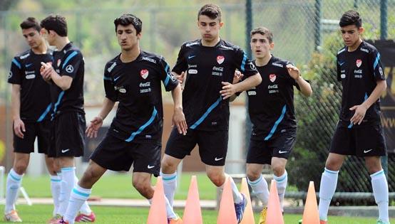 U15 milli takm Alanya'da