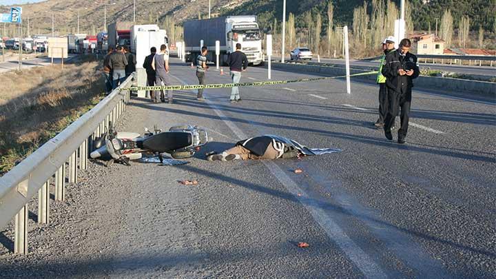 Afyon'da feci kaza