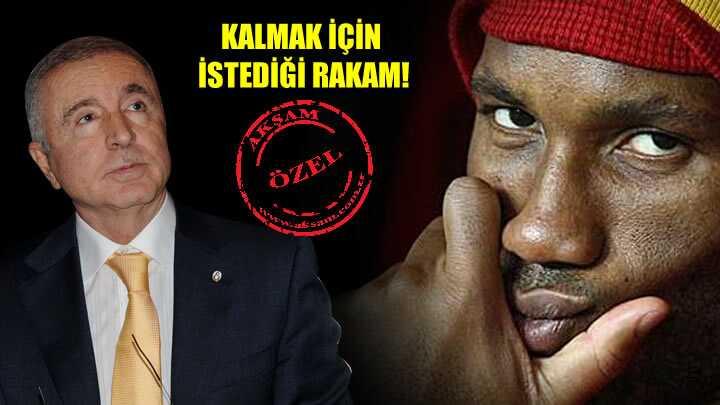 Drogba % 99 Galatasarayda kalacak