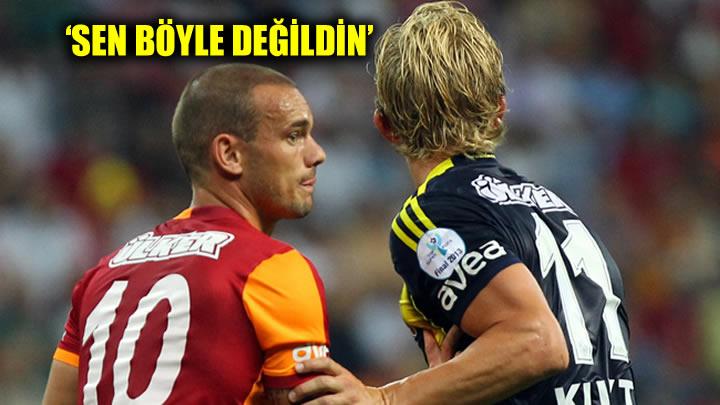 Kuyt ve Sneijderin arasn derbi at