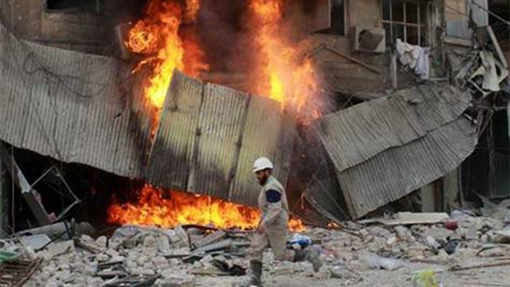 Suriyede klorlu varil bombas iddias