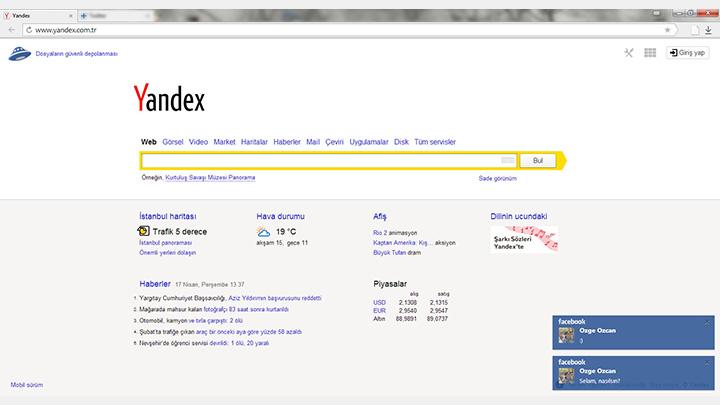 Yandex.Browser gncellendi