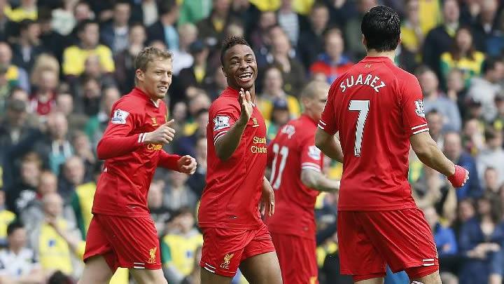 Norwich: 2 Liverpool: 3