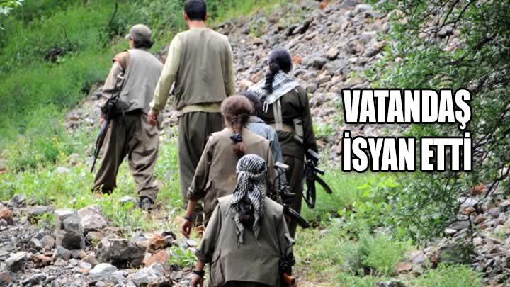 Vatandatan PKKya sert tepki: ocuklarmz artk almayn!