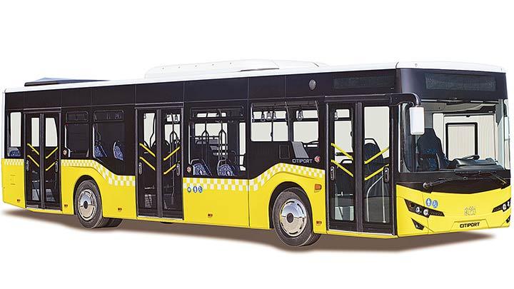Isuzudan belediyeler iin 12 metrelik yeni otobs