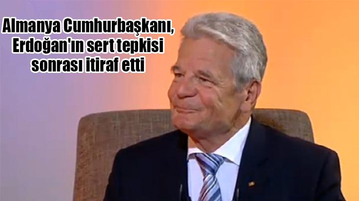 Almanya Cumhurbakan Gauck: Beni STKlar ynlendirdi!