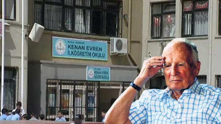 Kenan Evren ismi bir bir silindi