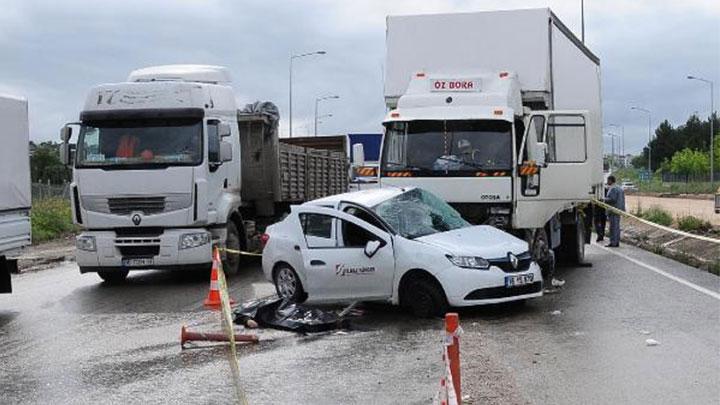 Bursa'da feci kaza