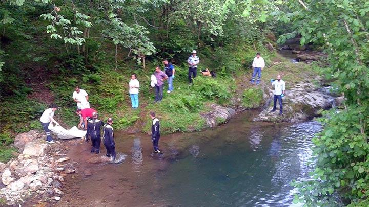 Rize'de derede iki ceset bulundu