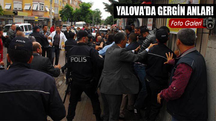 Yalovada AK Parti ve CHPliler birbirine girdi!