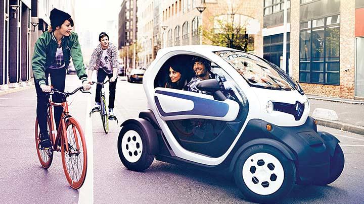 En elenceli ara Twizy Trkiye'de