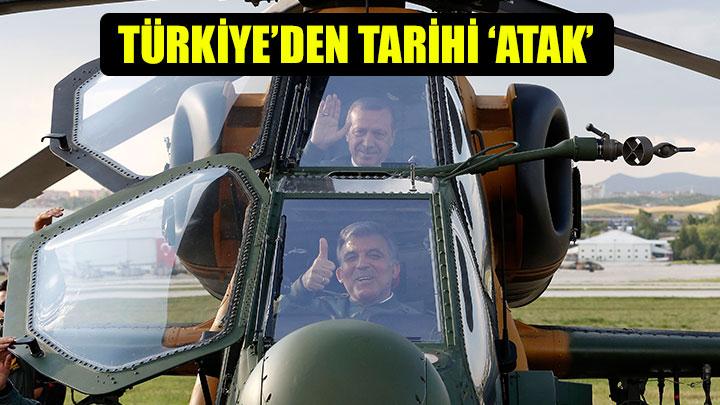 Yerli ATAK helikopterleri TSKya teslim edildi