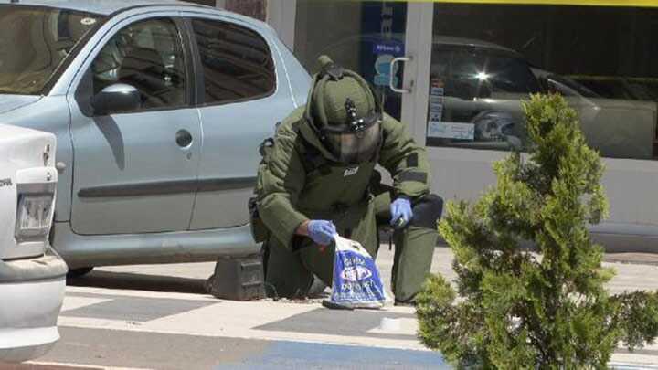 Aksaray'da bomba panii