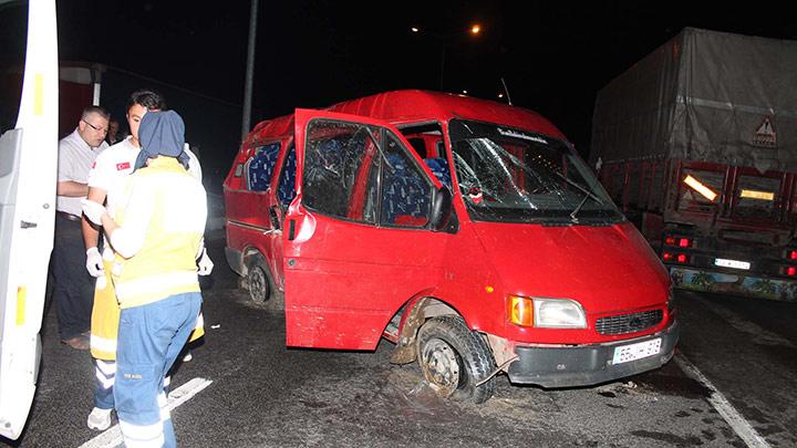 Samsun'da feci kaza: 1 l, 7 yaral