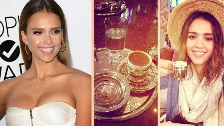 Jessica Alba, trk kahvesini ok sevdi