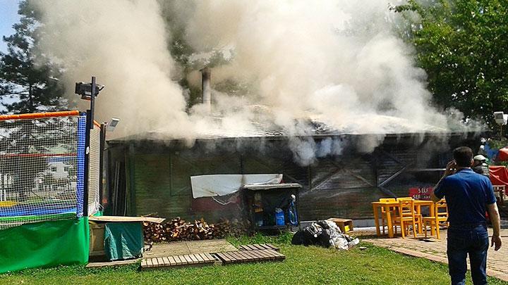 Sakarya'da korkutan yangn