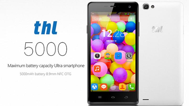 THLin 5000 mAh pilli telefon grnd