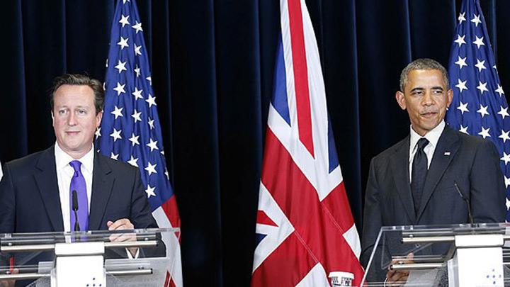 Obama, Cameron ile Ukrayna ve Irak konutu