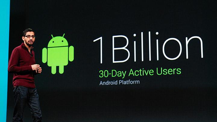 1 milyar kii Android kullanyor!