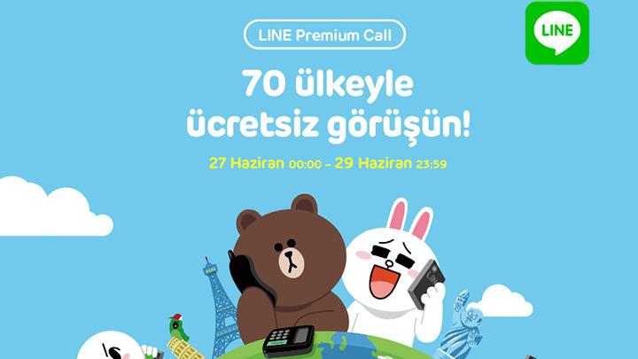 LINE Premium Call zellii Trkiyede