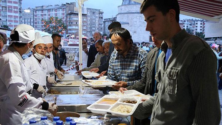 Hakkari'de ilk iftar ald