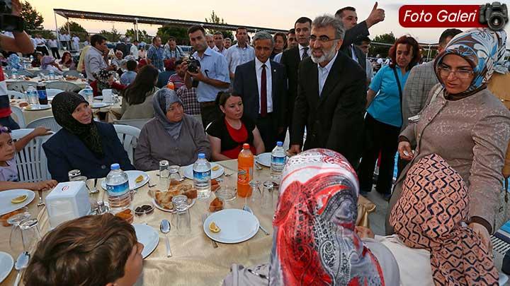 Bakan Yldz Somada iftar at