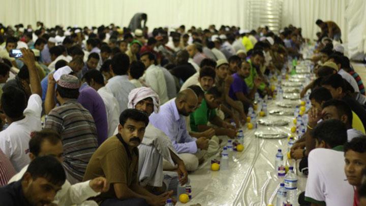 Dubai'de ilk iftar