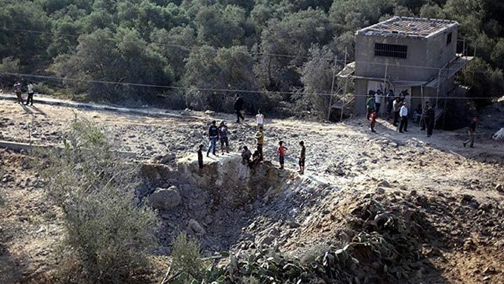 srail'den Gazze'ye hava saldrs