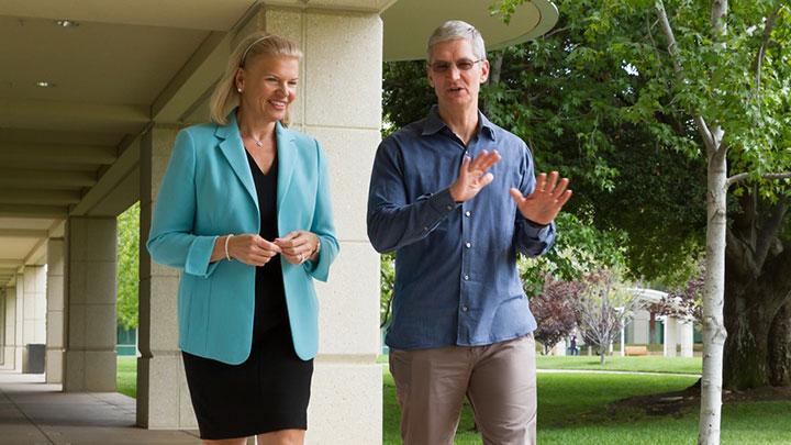 Apple ve IBM el skt!