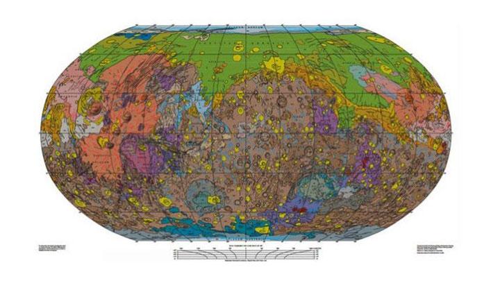 Marsn en detayl haritas izildi