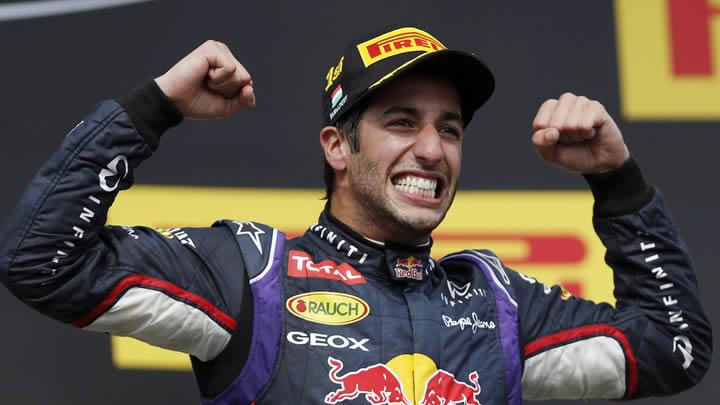 Ricciardo'dan mthi zafer