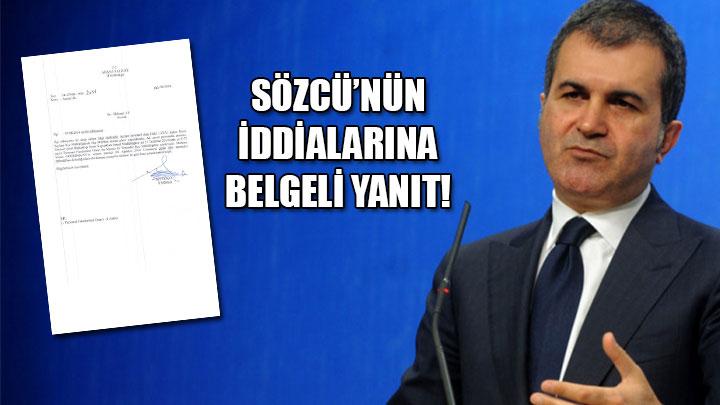 Bakan elikten Szcye belgeli yant!