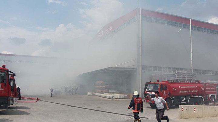 Tuzla Sanayi Blgesinde yangn!