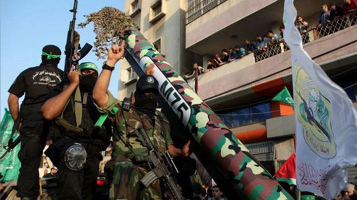 Hamas roket retimine devam ediyor