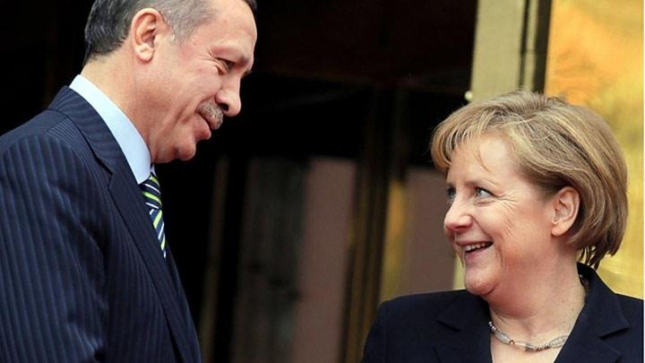 Merkel'in Erdoan'dan zel istei