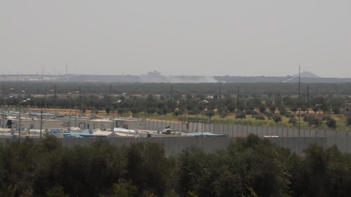 Suriye sava uaklar Trkiye snrna yakn yerleri bombalad 