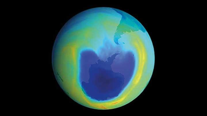 Ozon delii kapanyor