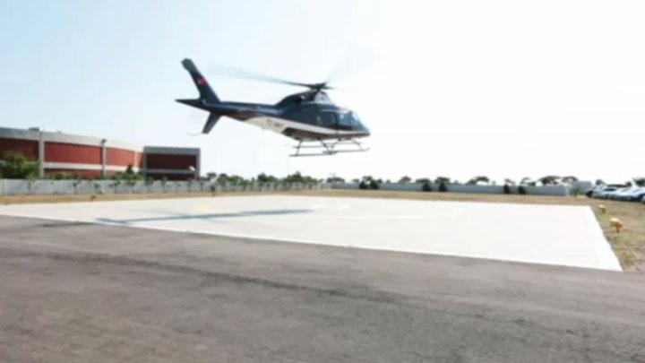 stanbul trafiine zm 'Heliport' mu"