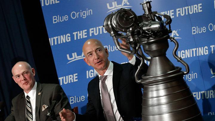 Jeff Bezos havacln devleri iin roket motoru retecek