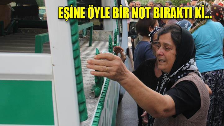 Emekli polis arkasnda bu notu brakp intihar etti