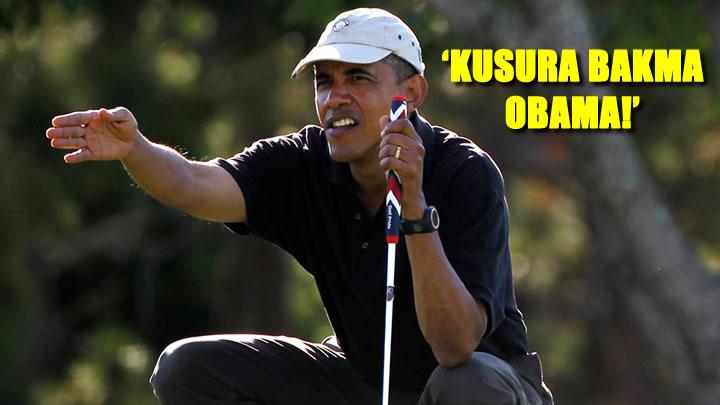 Obamaya golflerden ok!