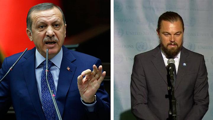 Erdoan ve DiCaprio ayn toplantda olacak