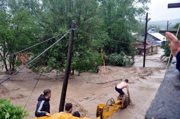 Sakaryada dere yataklarndaki evlere tahliye