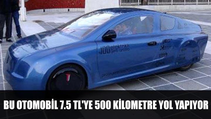 7.5 lirayla 500 kilometre yol yapyor