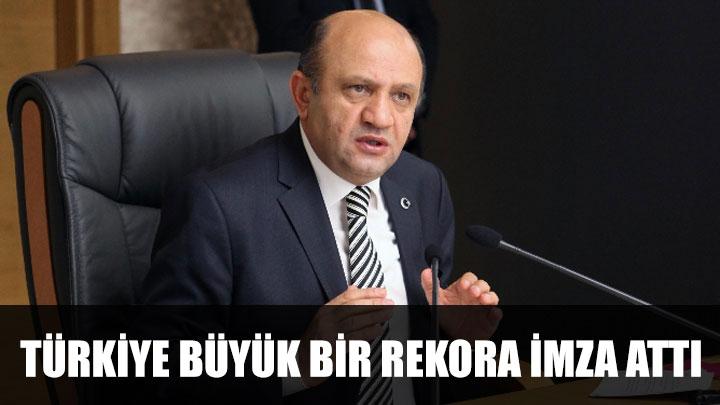 Ik: Trkiye byk bir rekora imza att