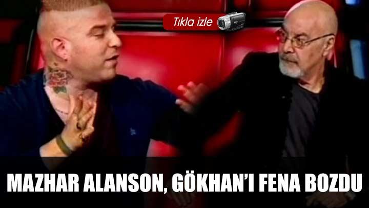 Mazhar Alanson, Gkhan fena bozdu