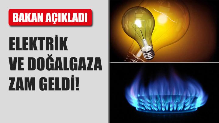 Doalgaz ve elektrie zam!